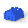 Te Connectivity NEW GI CONN2.5 PLUG HSG 3P BLU 3-1971793-2